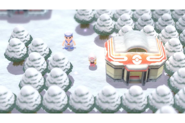 『ポケモン ダイパリメイク』キッサキシティで「ダイヤモンドダスト」が発生！年に数回しかない貴重演出 画像