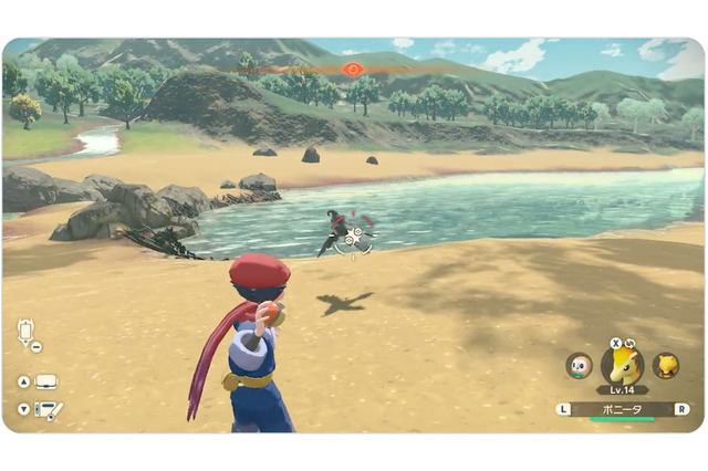 『ポケモンレジェンズ アルセウス』バトル中は自由に動き回れる!相手のワザに巻き込まれないよう、御用心 画像