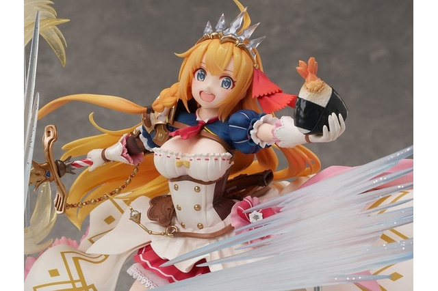 「プリコネR」おいっす~☆ ペコリーヌがエビ天おにぎり片手にフィギュア化 画像