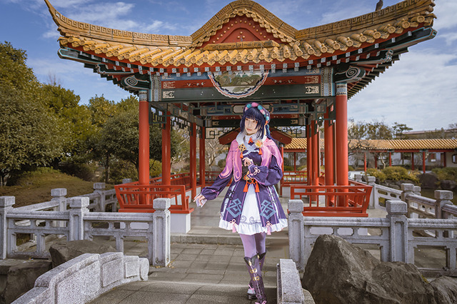【コスプレ】『原神』中国・京劇を取り入れた雲菫が可憐な魅力！注目レイヤー・ひのきお【写真9枚】 画像