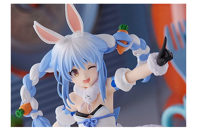 今にも「こんぺこ!」と聞こえてきそうな愛らしさ!「兎田ぺこら」新作フィギュア、予約開始 画像