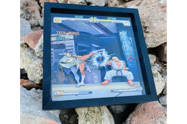 レッツゴージャスティーン!『ストリートファイターIII』の名シーンがシャドーボックスとして発売 画像