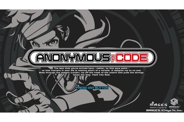 観測者でなく、当事者となれ―7年待ち焦がれた『ANONYMOUS;CODE』を先行プレイ！“ハッキングトリガー”で世界を救え！ 画像