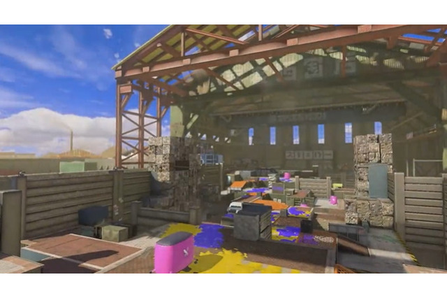 『スプラトゥーン3』新ステージ「ナメロウ金属」公開！巨大船たたずむ工業地帯、かつては海だった… 画像