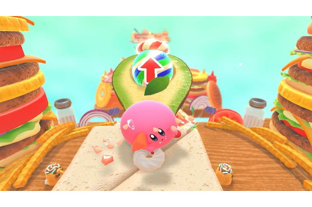 スイッチ向け新作『カービィのグルメフェス』今夏配信決定！カービィたちが「お菓子の世界」を食べまくる4人対戦ACT 画像
