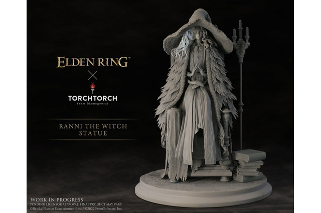 『ELDEN RING』ついに「魔女ラニ」がスタチュー化!圧倒的クオリティの原型公開 画像