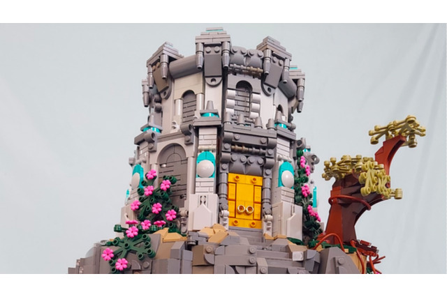 『エルデンリング』ファンがレゴブロックで再現した「歩く霊廟」が話題ー総重量約13キロの大作 画像