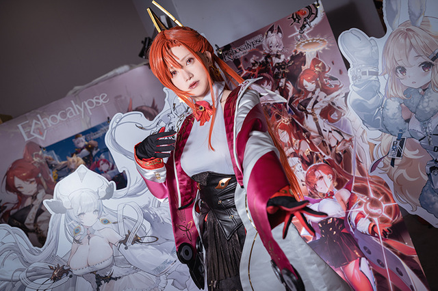 【コスプレ】『Echocalypse -緋紅の神約-』クラーケンが「コミケ100」に降臨！人気レイヤー・赤木クロ【写真7枚】 画像