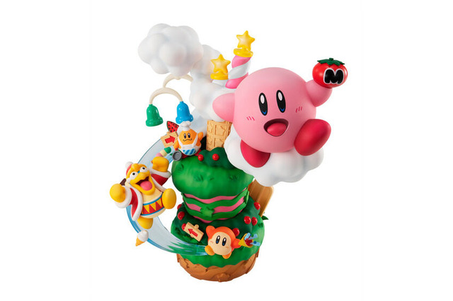 『星のカービィ スーパーデラックス』の「激突!グルメレース」ジオラマフィギュアが再販!どこから見ても可愛い仕上がりに 画像