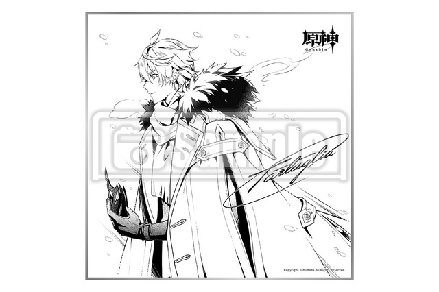『原神』公式イラスト集が10月28日発売決定！エビテン特典には「タルタリヤ」のオリジナル色紙を用意 画像