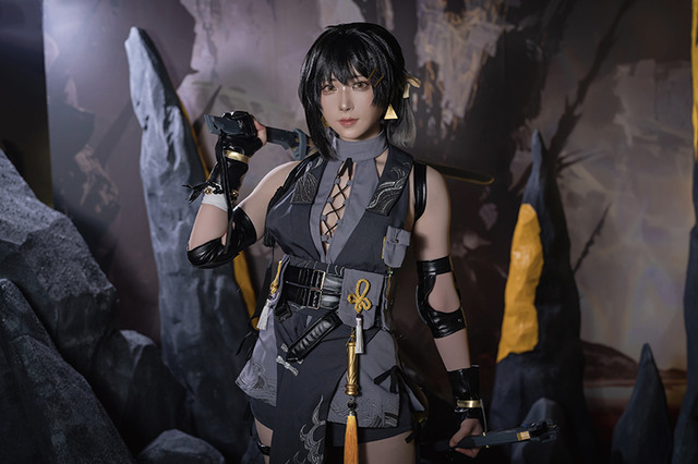 『Wuthering Waves』漂白者(女性主人公)の公式コスプレイヤーがスタイリッシュで美しい【TGS2022】 画像