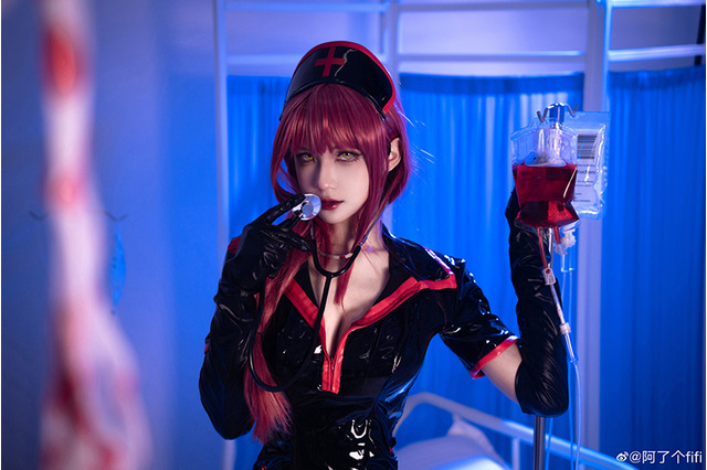 【コスプレ】『チェンソーマン』マキマに看護されたい?『サイバーパンク』ルーシーが世界観そのまま!中国レイヤーまとめ【写真43枚】 画像