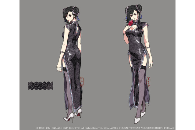 メイドやポリス風のティファがいた！？『FF7R』ドレス考案時の裏話が語られる 画像