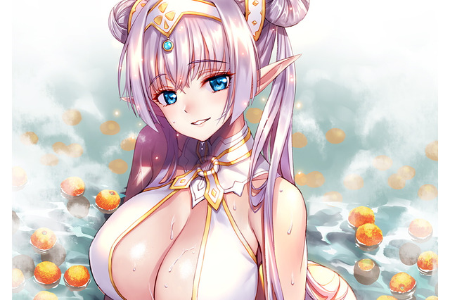 何とは言わないがデカイ…！『FGO』ブリトマートの“湯浴みシーン”を松竜氏が披露、「いいね」4.8万件の注目イラスト 画像