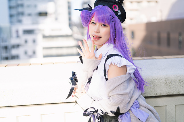 【コスプレ】ホロライブ・常闇トワが優しく見つめてくる!注目レイヤー・miu【写真8枚】 画像