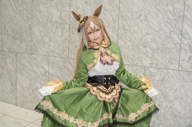 【コスプレ】『ウマ娘』サトノダイヤモンドのおっとり感に癒される!注目レイヤー・ゆぃにゃん【写真9枚】 画像