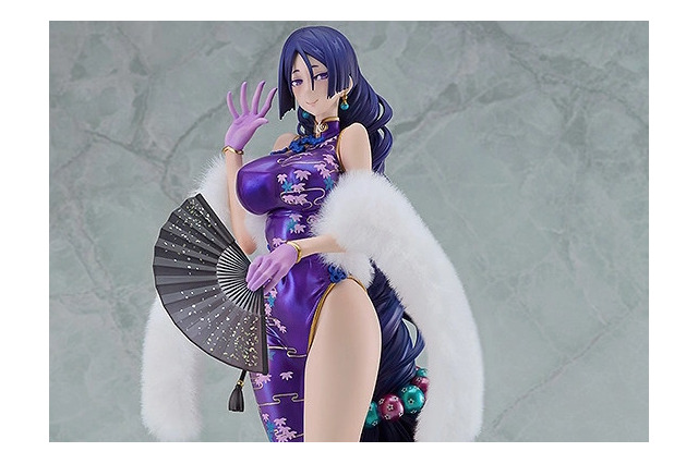 生脚のぞかせるチャイナ服姿にドキッ！『FGO』源頼光の“英霊旅装フィギュア”登場、予約開始 画像