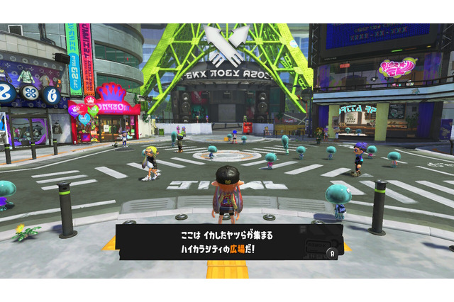 『スプラトゥーン3』懐かしの「ハイカラシティ」解禁！年月と進化を感じさせる、よりイカした街になって帰ってきた 画像