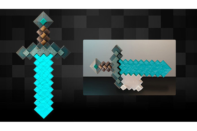 ダイヤモンドの剣やたいまつが現実世界に！『マイクラ』「リアルライフ・レプリカ」シリーズ2023年8月に発売 画像