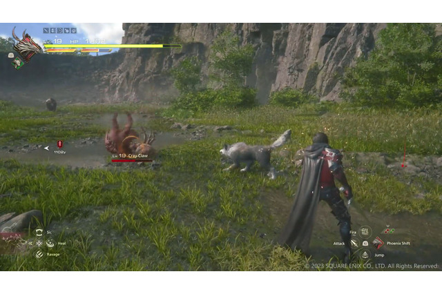 鮮やかなコンビネーション！『FF16』主人公の相棒、「トルガル」が活躍するバトルシーンに注目 画像