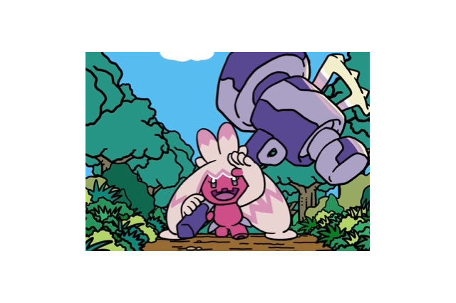 『ポケモンSV』デカヌチャンの“怖可愛い生態”がミニアニメ化!コマタナは逃げ出し、アーマーガアは撃ち落とされる 画像