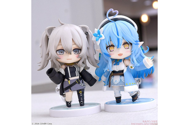 ホロライブVTuber「雪花ラミィ」「獅白ぼたん」ねんどろいどが予約受付開始!並べて飾れば、“ししらみ”に 画像