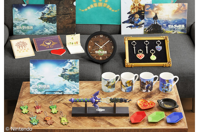 「一番くじ ゼルダの伝説 ティアーズ オブ ザ キングダム」発売決定!朽ちた姿の「マスターソードライト」などが登場 画像