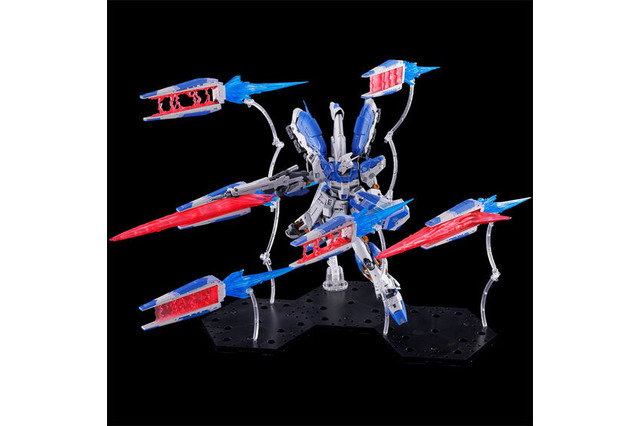 RG Hi-νガンダム用の「フィン・ファンネルエフェクト」登場！ビーム発射状態などを再現できる連動アイテム 画像