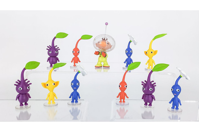 ピクミンとオリマーのフィギュアセットが、7月上旬に発売！高さ約5cmのミニサイズが愛らしい 画像
