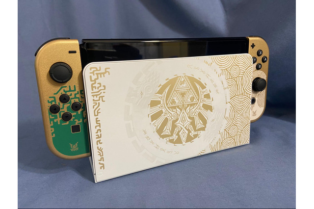 『ゼルダの伝説 ティアーズ オブ ザ キングダム』仕様のニンテンドースイッチ開封の儀！「ゼルダ意匠ガチ勢」がデザインを徹底解説 画像