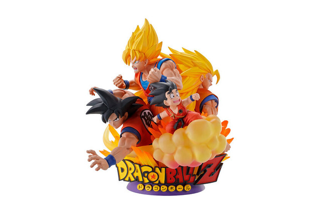 「ドラゴンボールZ」幼少期から超サイヤ人3までの「孫悟空」が勢揃い！超贅沢なフィギュアに、思い出が溢れかえる 画像