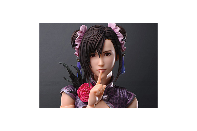 『FF7R』ティファが、格闘家風ドレス姿で立体化！大きくスリットの入ったロングドレスに、お団子状でまとめた髪がセクシー 画像