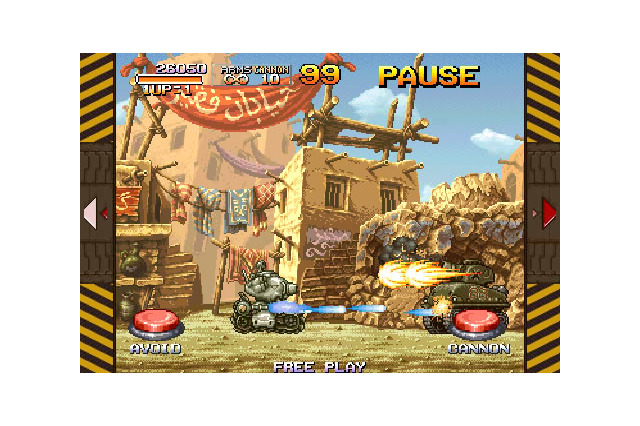 万能戦車メタルスラッグを操ってモーデン軍を追撃せよ！ iPhone『メタルスラッグ タッチ』配信開始  画像