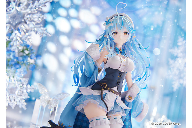 「ホロライブ」の人気VTuber「雪花ラミィ」フィギュアが予約受付開始！髪の毛の造形から透けた素材のスカートまで徹底再現 画像