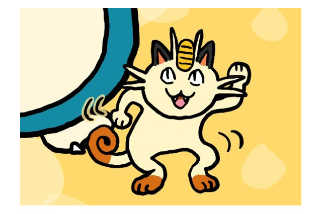 【ヨシ！】ニャース、仕事猫になる―『ポケモン』と「くまみね」さんの新イラストシリーズ始動！ 画像