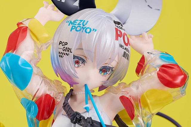 透明感とPOPさが奇跡の調和！人気イラストレーター・Mika Pikazo氏のオリジナルフィギュア「NEZUPOYO - POP GIRL #1」がとってもキュート 画像