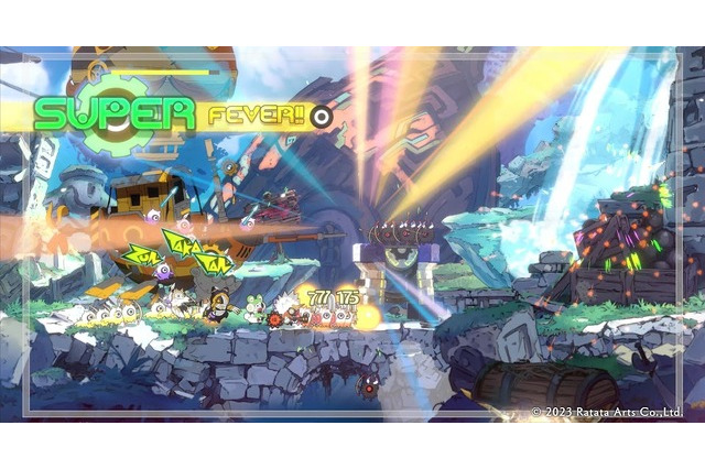 『パタポン』クリエイターが送るリズムローグライクACT『ラタタン』ゲームプレイムービー公開！ノリノリミュージックでカワイイ軍団が大暴れ 画像