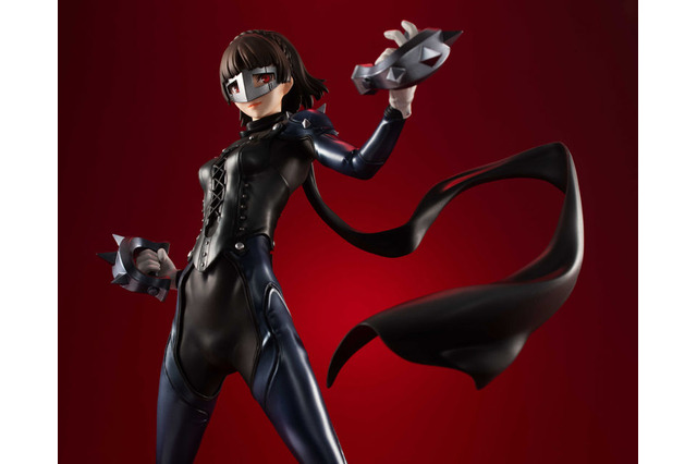 『ペルソナ5 ザ・ロイヤル』ヒップラインがよくみえる!怪盗服姿の「新島真」フィギュアが再販ー仮面姿、メリケンサック装着姿も再現可能 画像