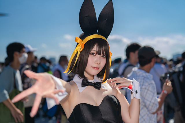 【コスプレ】「コミケ102」でバニー姿ハルヒがSOS団員をボシュウ!人気レイヤー・ないる【写真10枚】 画像
