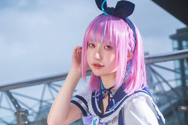 【コスプレ】ボブヘアーに制服の湊あくあが可愛すぎる!注目レイヤー・てう【写真9枚】 画像