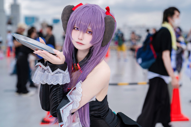 【コスプレ】コミケでまさかの「ひぐらし」羽入のエンジェルモート制服ver.コスを発見！これは永久保存版なのです！注目レイヤー・シイナノア【写真8枚】 画像