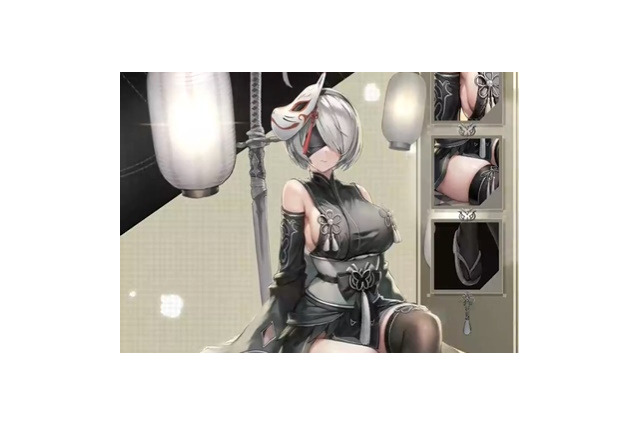 『勝利の女神:NIKKE』にコラボ出演する「2B」、太ももに加え“横乳属性”まで獲得―洗練された「和風コス」が情緒をぶっ壊す 画像