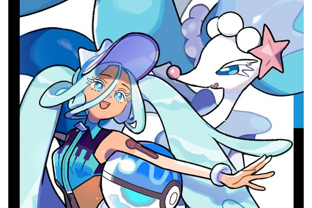『ポケモン』×「初音ミク」第4弾でアシレーヌとコラボ!ライフセーバー風な「みず使いのミク」が公開 画像