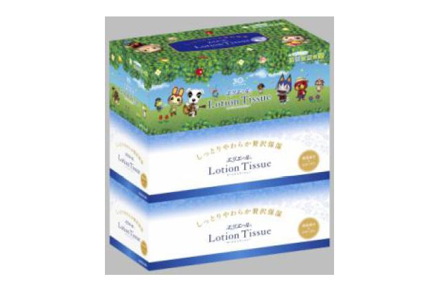 『街へいこうよ どうぶつの森』とエリエールローションティシューがコラボ！数量限定で発売！ 画像