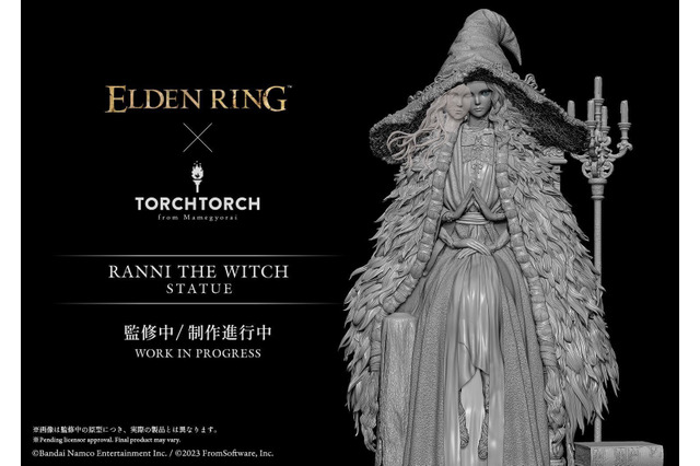 『ELDEN RING』「魔女ラニ」スタチューの制作状況が公開―「もう少々お時間を頂く」としつつ、クオリティが素晴らしい 画像