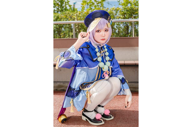 【コスプレ】『原神』七七の仕草と表情が愛くるしい！注目レイヤー・田田【写真8枚】 画像