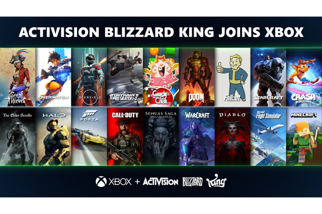 マイクロソフトがアクティビジョン・ブリザードとキングの買収完了―『CoD』『WoW』『Overwatch』『Diablo』などが正式にXboxファミリーへ 画像