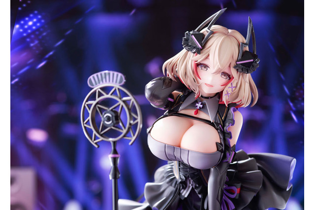 ふくよかな胸部装甲にフリフリの衣装が魅惑的!『アズレン』より、鉄血KAN-SEN「ローン」がアイドル衣装のμ兵装で立体化 画像