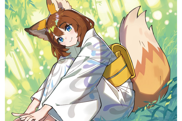 日清地方の幻ポケモン…どん兵衛のヒロイン「どんぎつね」をポケカ公認イラストレーター・さいとうなおき先生が描く！ 画像