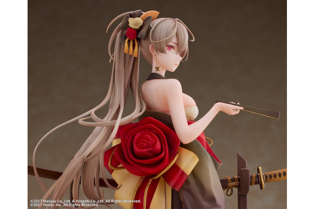 『アズレン』思わず息を呑む見返り美人…!着物姿の「ジャン・バール」フィギュア色彩見本が纏う“色香と凛々しさ” 画像